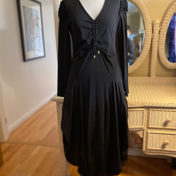 Black Gothic Dress - Picture 12 of 14